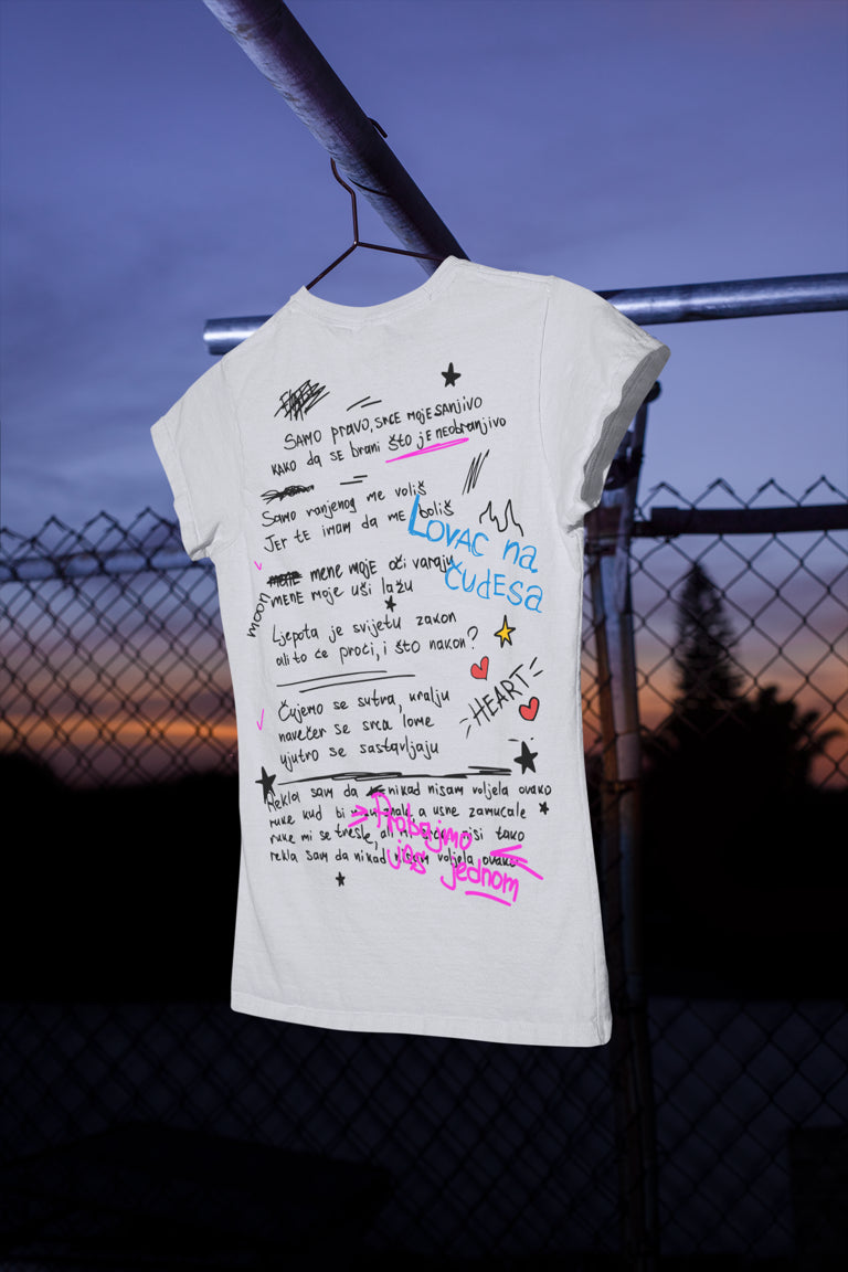 Silente lyrics T-shirt