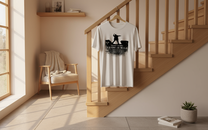 Tibor - Doteturat cemo kuci T-shirt Hanging Mockup