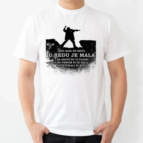 Tibor - T-shirt (Doteturat cemo kuci) WHITE