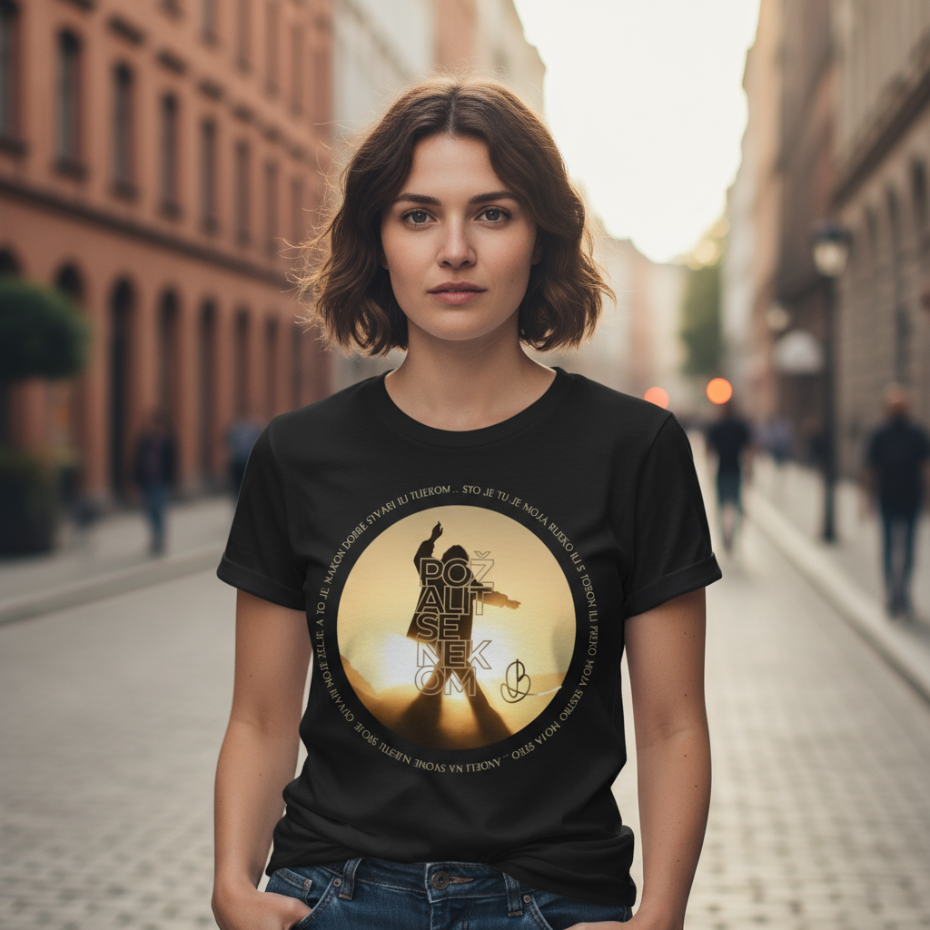 Tibor - Požalit se nekom T-shirt Realistic Mockup